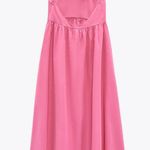 ZARA NWT Halter Poplin Dress Photo 12