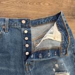 Levi's Levi’s 501 Original Fit High Rise Jean Shorts Premium No Stretch Photo 3