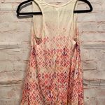 Anthropologie Akemi Kin Anthro swing tank watercolor print S Photo 6