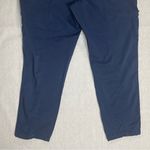 Sonoma  | Navy Drawstring Cropped Cargo Pants | Size 14 Photo 4