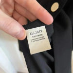 Elliatt 308  Iris Blazer Dress in Black Size Small Photo 4