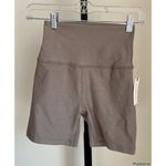Beyond Yoga Anthropologie  Spacedye Keep Pace Biker Shorts XS Neutral New Tags Photo 1