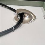 ATTERRI | Heart Statement Piece Adjustable Leather Necklace Silver Photo 4