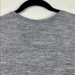 Athleta In Motion Seamless Heather Tee Shirt Women’s Large Gray Stretch Workout Photo 6