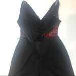 Donna Morgan  red sequin Top Jumpsuit sleeveless Size 4 Photo 8