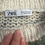 ZARA  Multicolor Floral Knit Sweater Photo 4