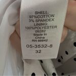 Ellos White Polka Dot Dress Plus Size 32 Sleeveless Skater A Photo 5