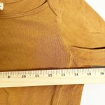 Free People We The Free Womens Lizzy Long Ruched Sleeve Top Size S Golden Nugget Photo 8