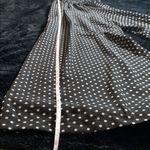 Max Studio Black and White Maxi Jumpsuit Medium Plunge Neckline for Night Out Photo 11