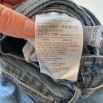 Levi's  Mile High Cropped Wide Leg Blue Button Fly Jeans Size 28 Photo 5