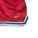 Nike Shorts Womens Extra Small Red Dri Fit Mesh Athletic Jogging Y2K Swoosh EUC Photo 1