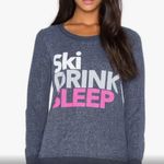 Chaser Ski Drink Sleep Graphic Sweatshirt Size Medium Photo 0