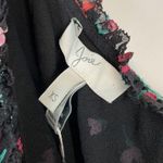 Joie NEW  Size XS Hafsa One Shoulder black Silk floral midi dress asymmetrical Photo 5