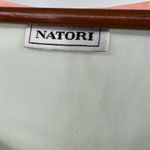 Natori  light green long nightgown floral flower print lightweight size small Photo 5