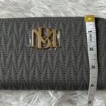 Badgley Mischka  Women’s Long wallet with  phone pocket wristlet in grey Photo 4