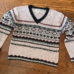 Vintage 90s Wool Blend Fisherman V Photo 0