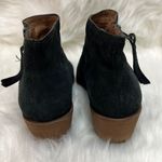 Madewell The Janice Boot in Black Suede Size 9 D21 Photo 5