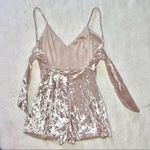 Urban Outfitters  Velvet Ruffle Romper size Adult Small Photo 8