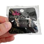 Paparazzi Lot of 4 New LOVE Enamel Spell Out Pierced Earrings Photo 6