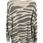 American Eagle Jegging Fit Oversized Sweatershirt zebra print Photo 0