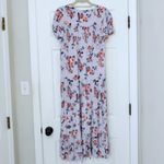 Knox Rose Short Sleeve Floral Maxi Dress in Lilac Photo 7