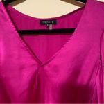 1. State  Magenta Puff Sleeve Top Photo 2