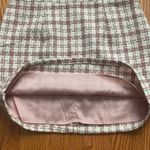 Fashion On Earth  Pink and White Plaid Mini Skirt Size Medium Photo 4