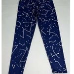 The Free Yoga Womens Blue Star Print Sports Bra Leggings Set L XL Constellation Size undefined Photo 7