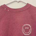 I Stole My Boyfriend’s Shirt Women’s California Smiley Sweatshirt | Size: M/L Pink Size M Photo 2