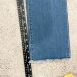 a.n.a  Jeans Women's  Mid Rise Straight Raw Hem Stretch Medium Wash Sz 6 Photo 7