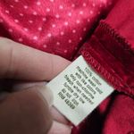 BCIN Red Y2K Velvet Bolero Jacket & Polka Dot Satin Camisole Set Size Medium Photo 12