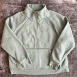 Danskin Danksin Seafoam Green Quarter-Zip Sweatshirt Photo 0