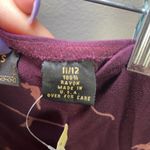 EXPRESS Vintage Long Maxi Skirt Y2K Floral Boho Size 11/12 90s Purple Photo 6