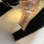 Philosophy  Black & White Striped Sleeveless Sweater Women's XL Photo 1