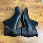 Sun + Stone Abby Short Ankle Boot Bootie Womens Size 5 Black Faux Leather NEW Photo 5