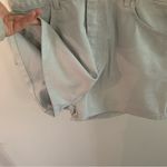 ZARA Shimmery Metallic Gray Denim Jumpsuit Romper Size Medium Photo 8