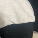 True Religion 💙 NWT  Black Colorblock Logo Shrunken Sweatshirt Photo 7