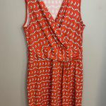 J Mclaughlin Dress Size M Nylon Spandex Dress‎ Orange Size M Photo 0