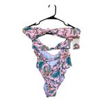 Anthropologie New  KIKIRIO Lava Lamp Back Halter Neck One-Piece Swimsuit Size M Photo 9