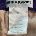 Sonia Rykel Layered Floral Mini Skirt Butterfly & Floral Motif Fairy Ethereal Purple Size 6 Photo 13
