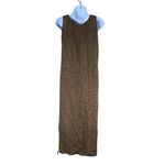 ‎Vintage Another Thyme Cheetah print sleeveless dress Brown Size 6 Photo 5