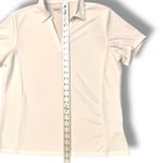Lady Hagen  Shirt UPF 30 Women XL Golf Polo White Wicking Performance Activewear Photo 4