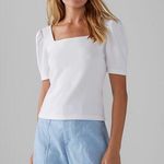 Club Monaco Puff Sleeve Top Photo 0