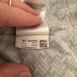 Columbia  Womens Pullover Top Medium Gray‎ Geometric Print Quarter Zip Active Photo 8