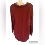 Isabel Maternity  Cowl Neck Ladies Top size XXL Ruched Sides Photo 1