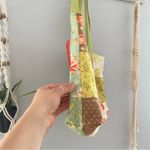 •Handmade vintage fabric shoulder tote bag• Photo 4