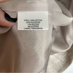 Eileen Fisher Taupe Illusion Jacquard Long Open Front Coat Size XL Photo 8