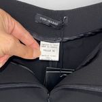 Yumi Mazao Womens Mid Rise Pleated Flared Trouser Pants Black Size 42 NWT Photo 4