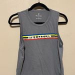 Peloton Peleton Tank Top Striped‎ athletic muscle jersey Size Small Photo 1