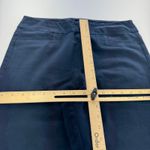 Soft Surroundings Pants Womens Medium Navy Blue Essentials Straight Leg Stretch Photo 6